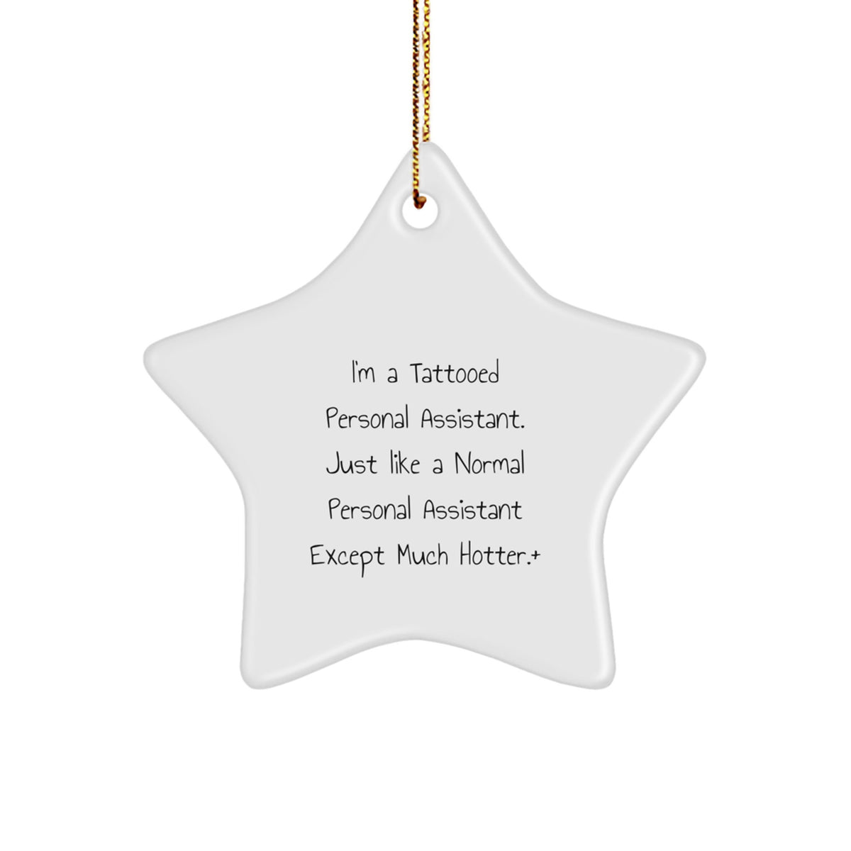 Personal Assistant Keepsake Holiday Christmas Ornament for Him Gift - Image 1
