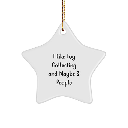 Funny Toy Collecting Gifts for Men Who Love Star Ornaments from Friends, Unique Christmas Unique Gifts for Toy Lovers, Star Shaped Decoration - Image 1