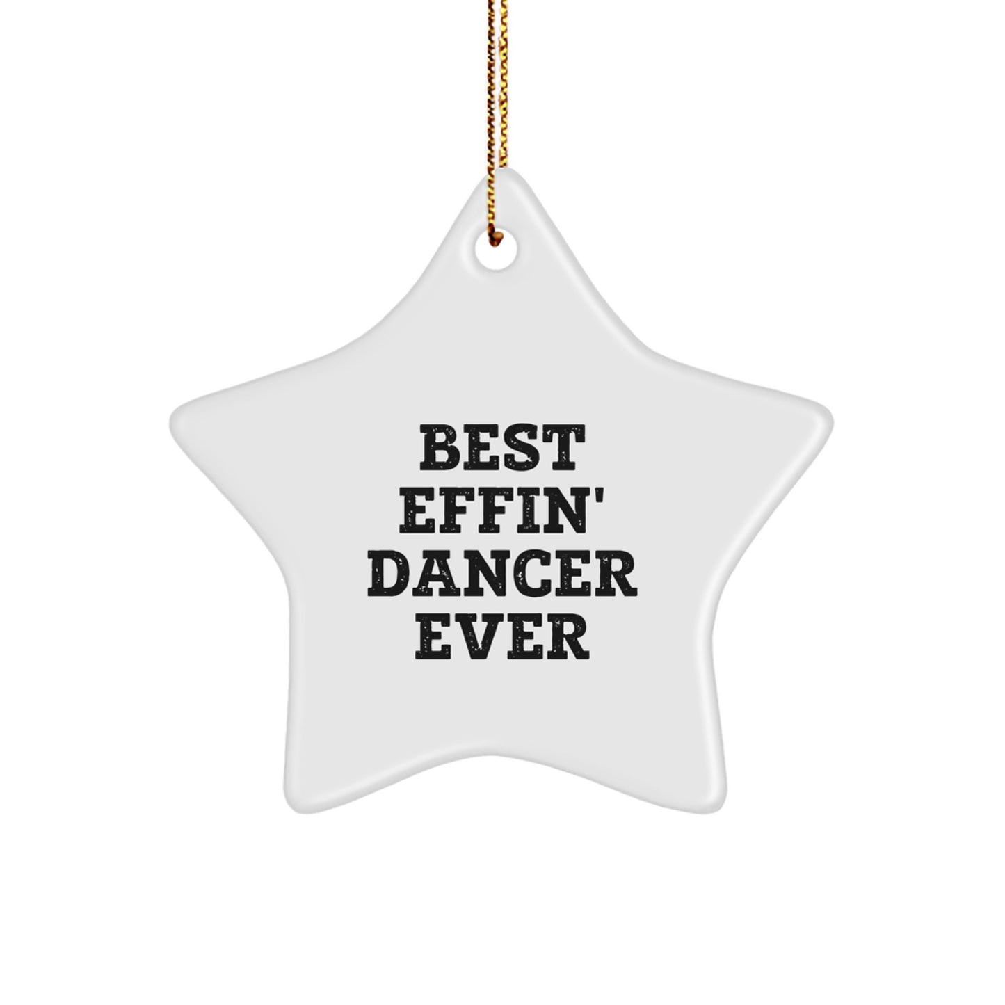 Dancer Keepsake Christmas Ornament for Him Gift - Image 1