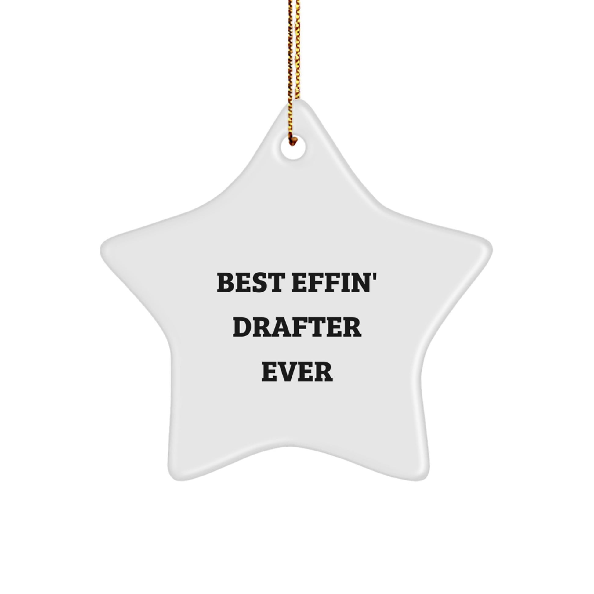 Drafter Keepsake Christmas Ornament Gift for Him - Image 1