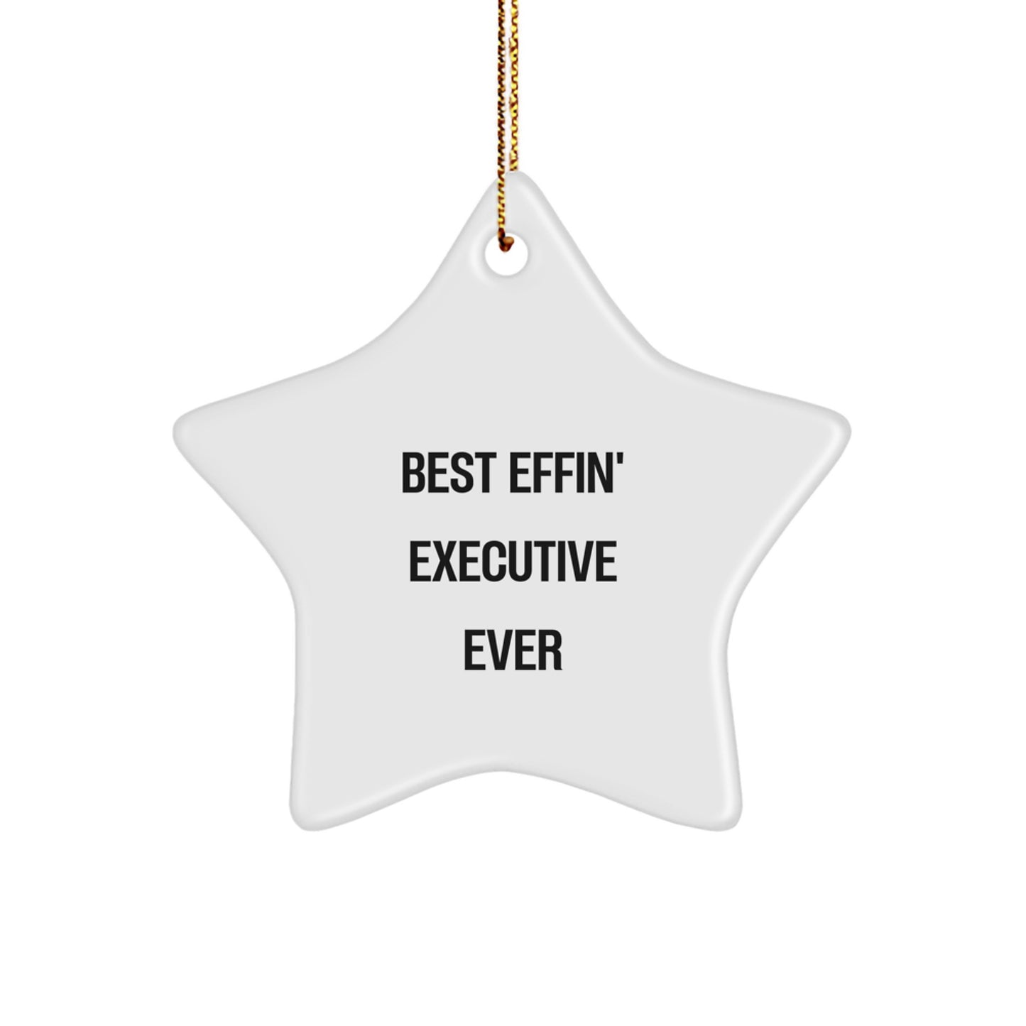 Executive Keepsake Star Ornament for Him Bright Christmas Gift - Image 1