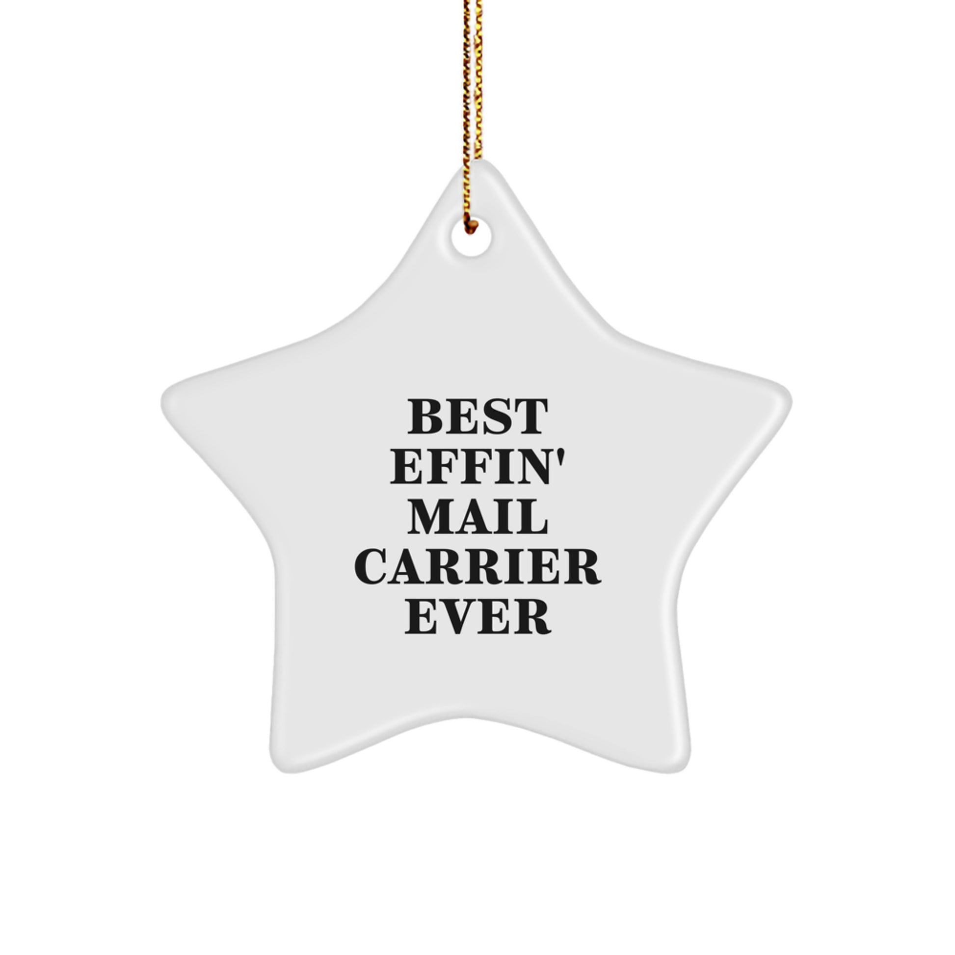 Mail Carrier Keepsake Christmas Ornament for Him Gift - Image 1