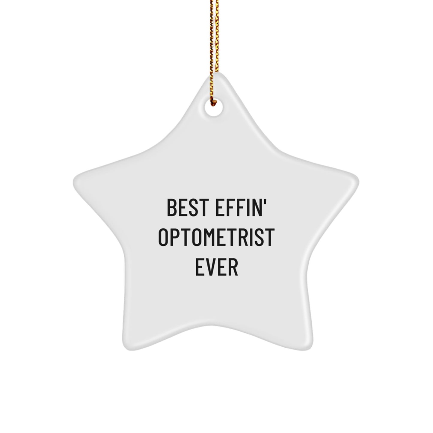 Optometrist Keepsake Christmas Ornament for Him Gift - Image 1