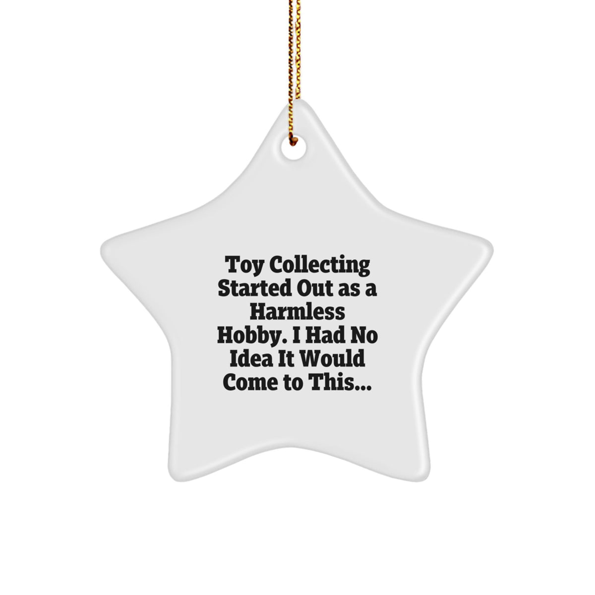 Toy Collecting Star Ornament for Family Treasure Christmas Unique Gift - Image 1