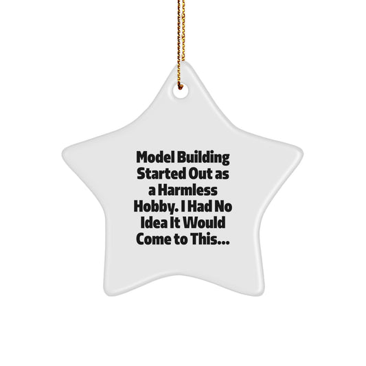 Model Building Christmas Ornament Gift for Family - Treasure, Harmless - Image 1