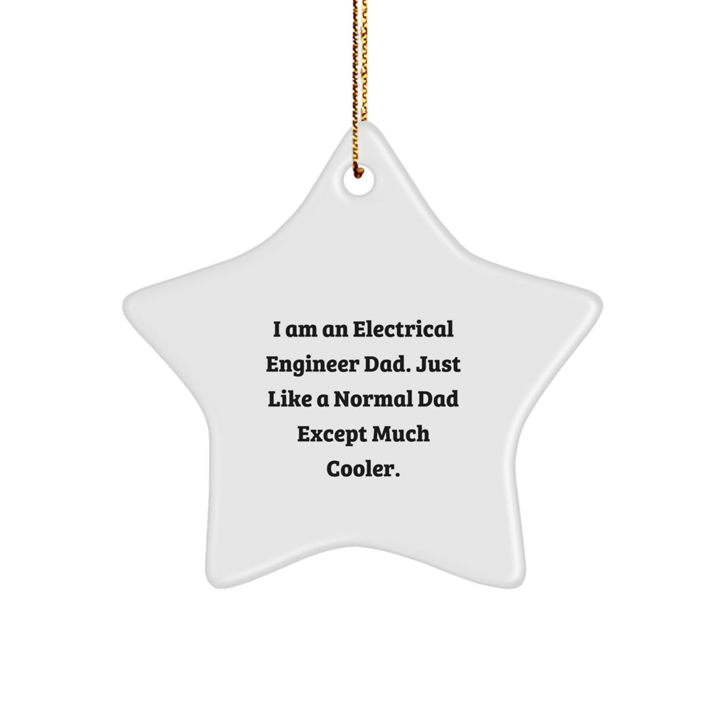 Electrical Engineer Favorite Star Ornament for Kids Christmas Gift - Image 1