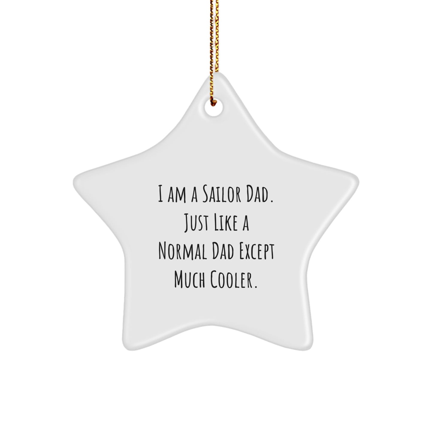 Favorite Sailor Star Ornament for Kids Christmas Gift - Image 1