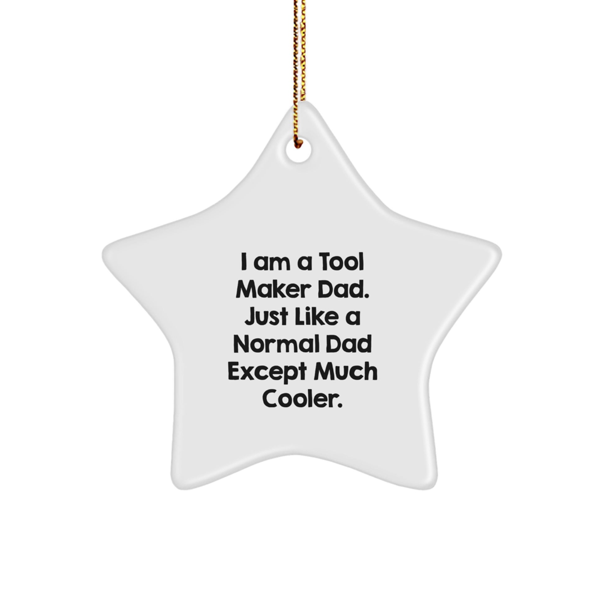 Cool Tool Maker Novelty Christmas Ornament Gift for Friends - Image 1