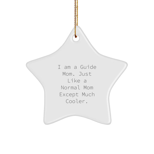 Christmas Gift for Her Guide Star Ornament Present Vibrant Memory - Image 1