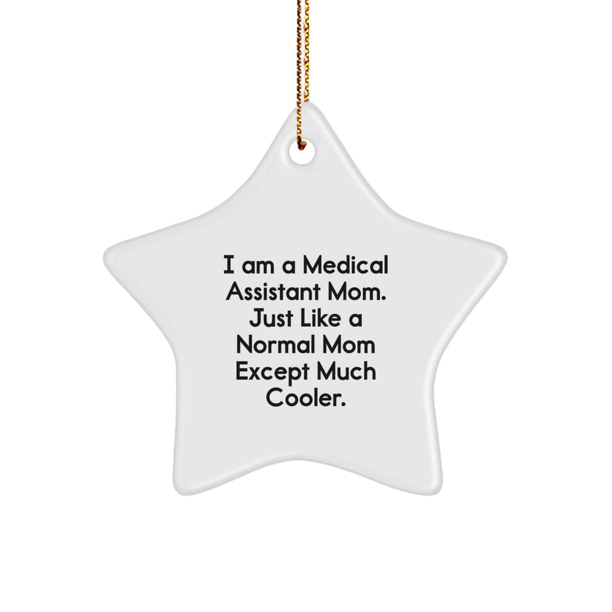 Medical Assistant Favorite Star Ornament for Kids Christmas Gift - Image 1