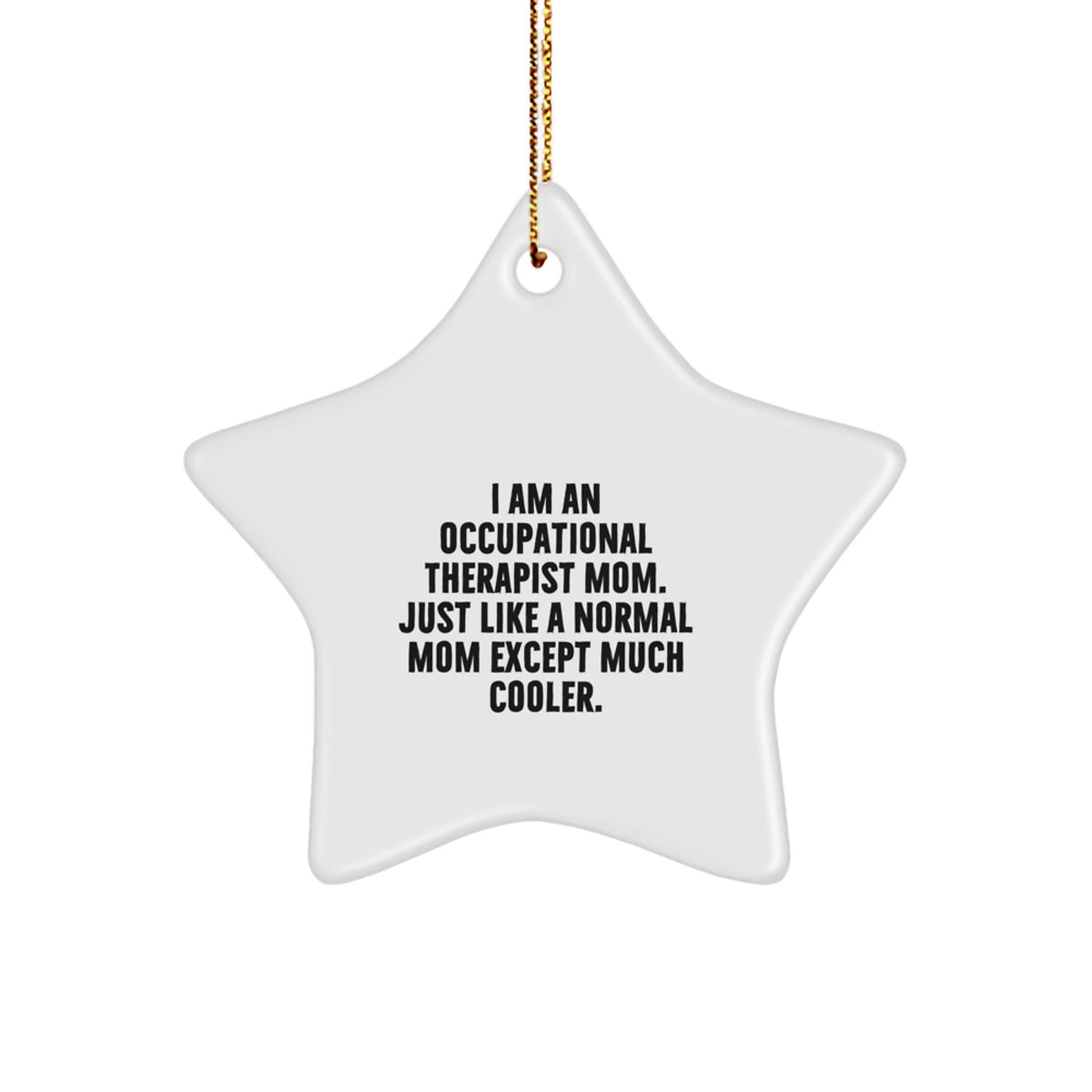 Christmas Ornament for Neighbors Gift – Occupational Therapist, Cooler - Image 1