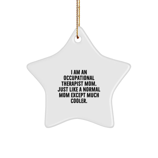Christmas Ornament for Neighbors Gift – Occupational Therapist, Cooler - Image 1