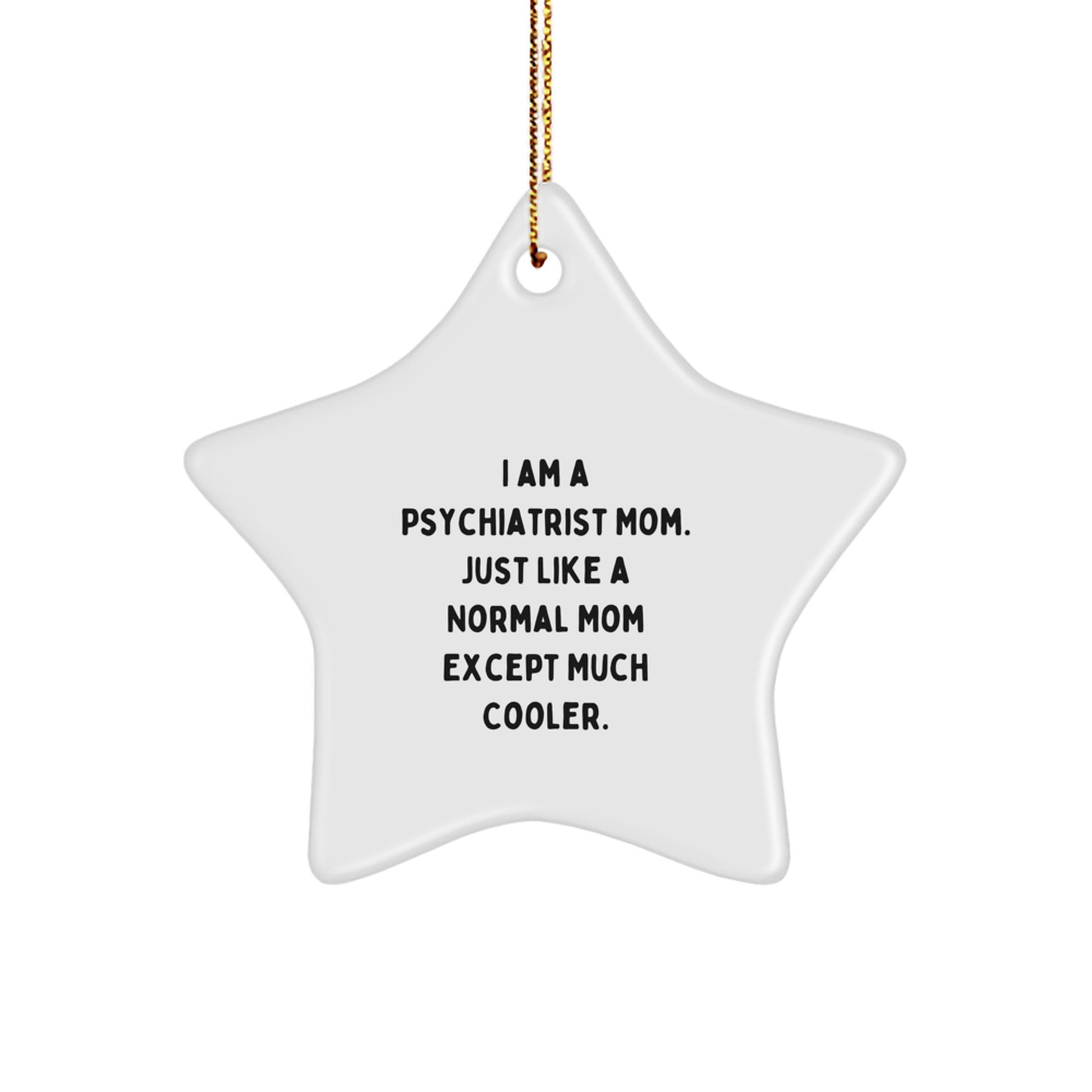 Psychiatrist Favorite Star Ornament for Kids Christmas Gift - Image 1