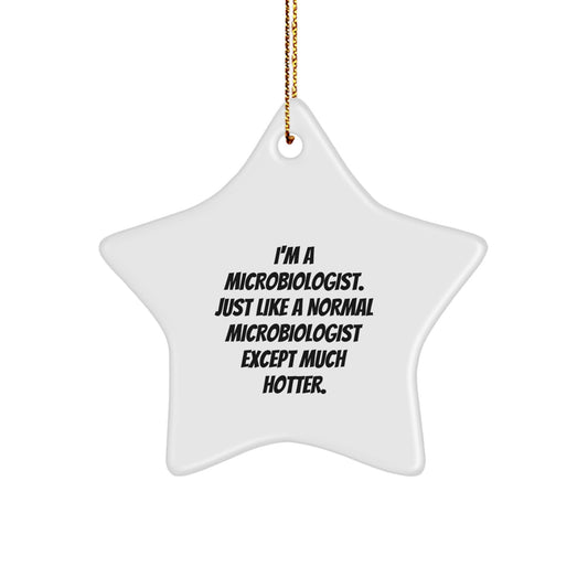 Funny Microbiologist Gifts from Friends - Christmas Unique Gifts for Microbiologists, Men, Women, Coworkers, Family - Image 1