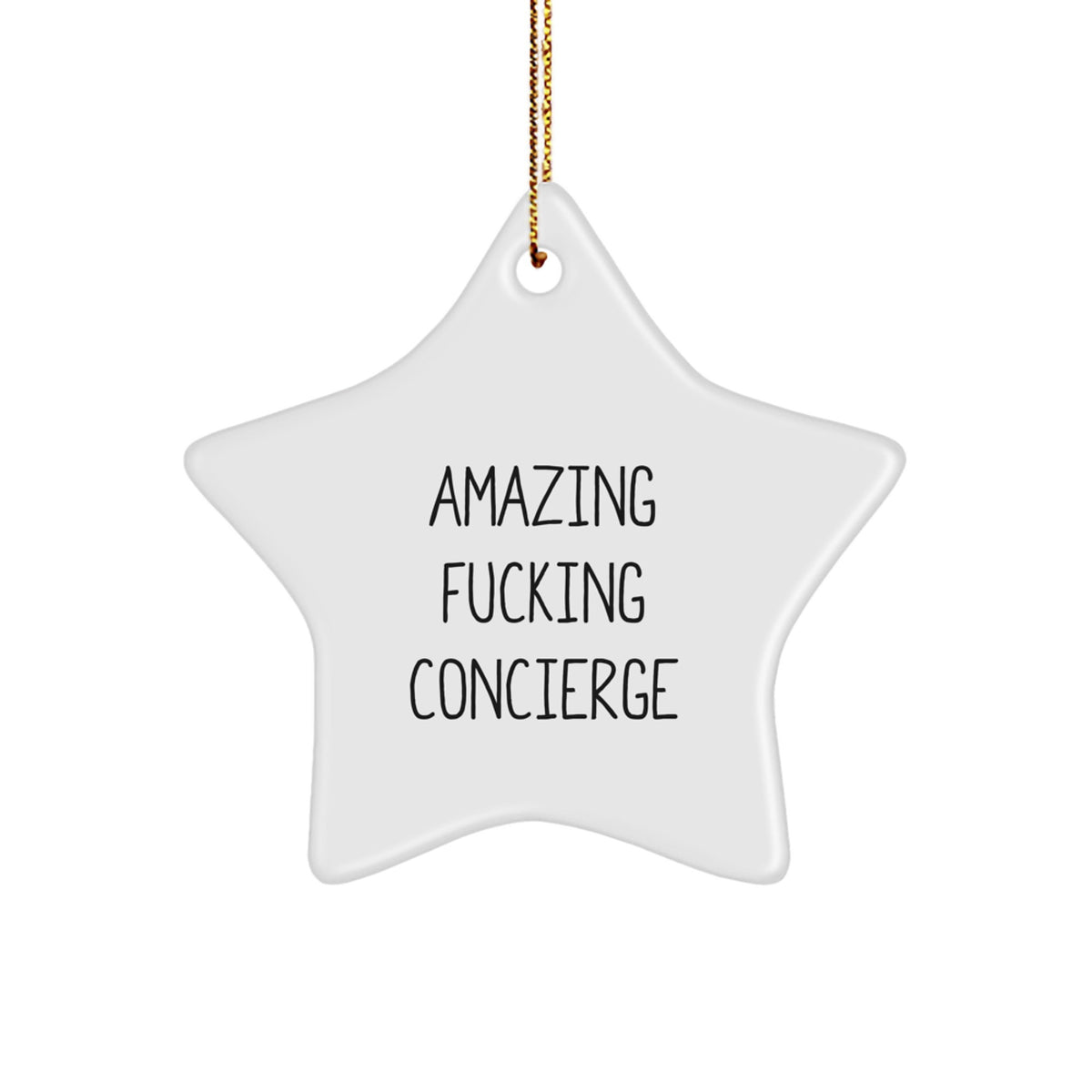 Christmas Gift Surprise Epic Concierge Star Ornament for Teens - Image 1