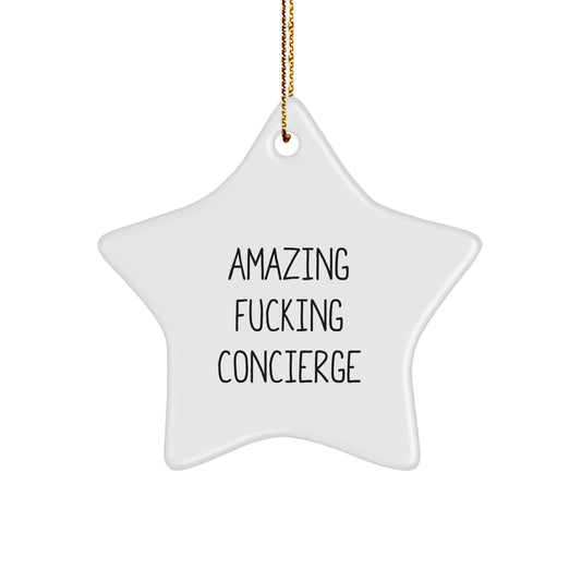 Christmas Gift Surprise Epic Concierge Star Ornament for Teens - Image 1
