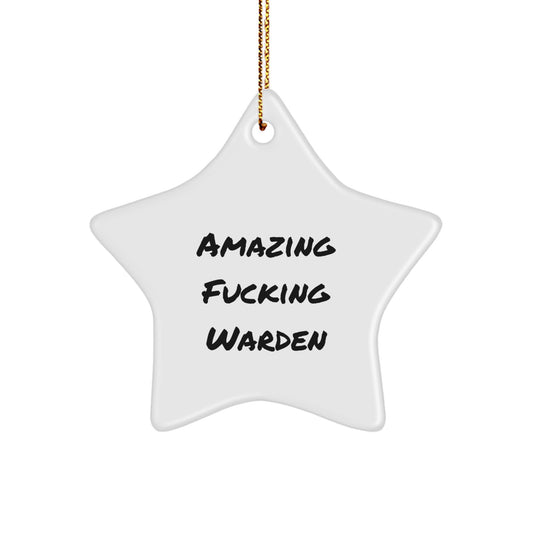 Family Treasure Warden Star Ornament for Family Christmas Gift - Image 1