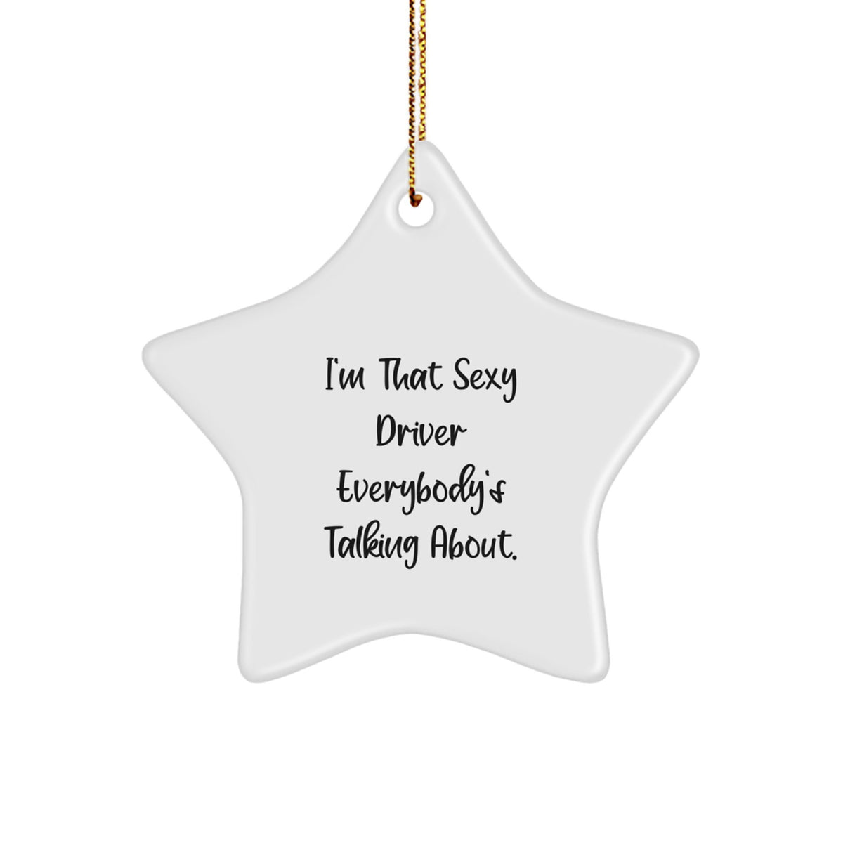 Driver Favorite Star Ornament for Kids Christmas Gift Bold Shine - Image 1