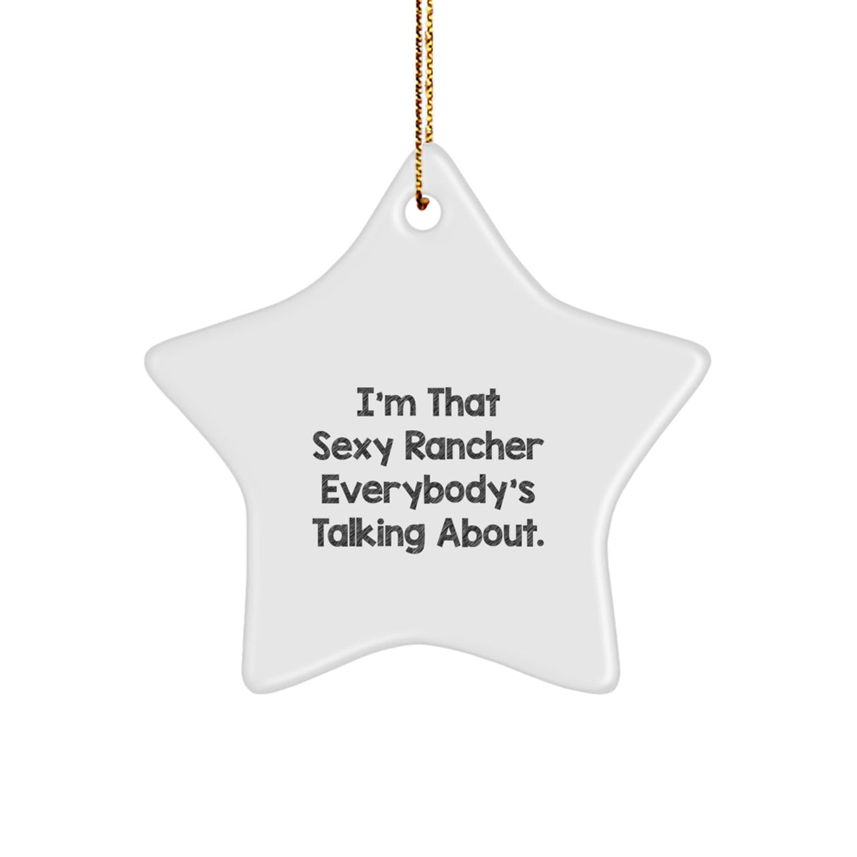Rancher Star Ornament Treasure for Family Christmas Gift - Image 1