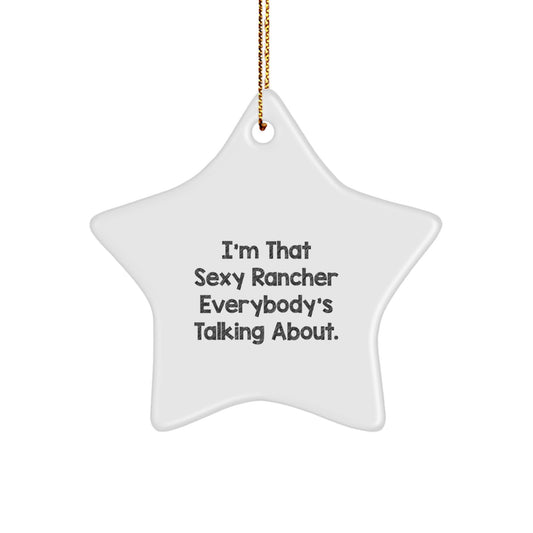 Rancher Star Ornament Treasure for Family Christmas Gift - Image 1