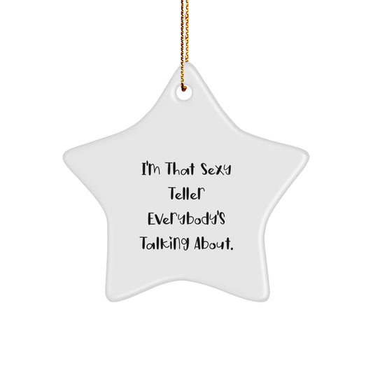 Teller Christmas Ornament Keepsake for Him Gift - Image 1