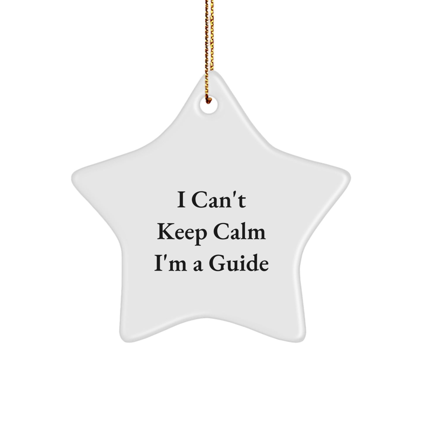 Funny Guide Star Ornament Gifts from Friends for Guide - Image 1