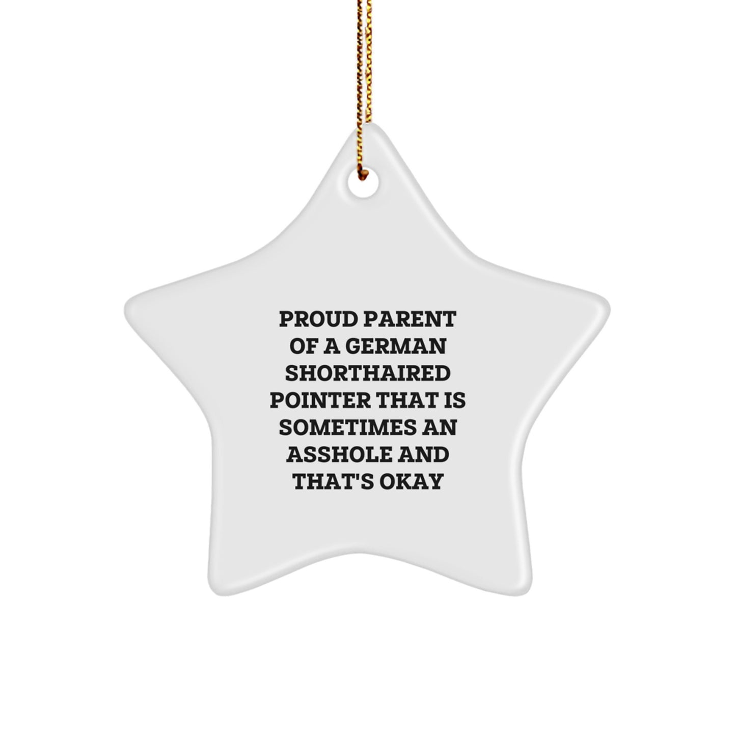 Funny German Shorthaired Pointer Dog Christmas Unique Gifts for Men Gifts from Proud Parents - Image 1