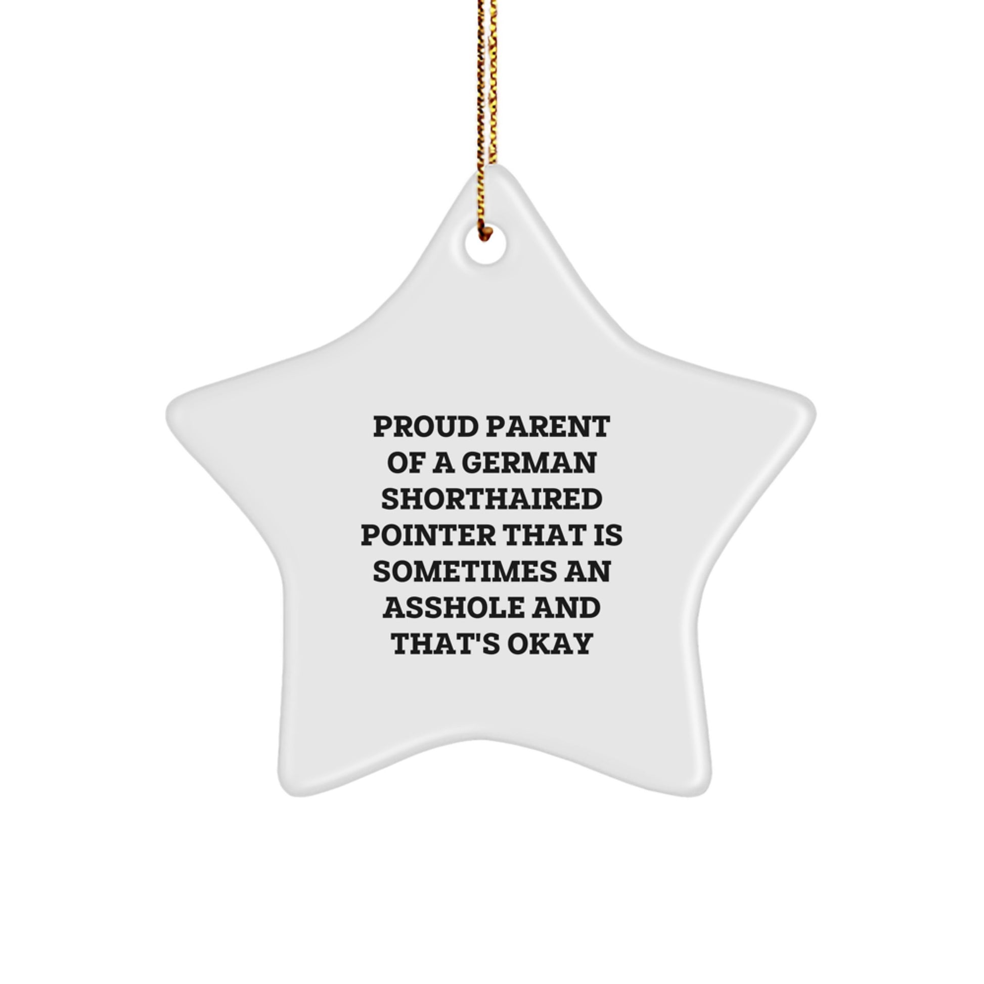 Funny German Shorthaired Pointer Dog Christmas Unique Gifts for Men Gifts from Proud Parents - Image 1