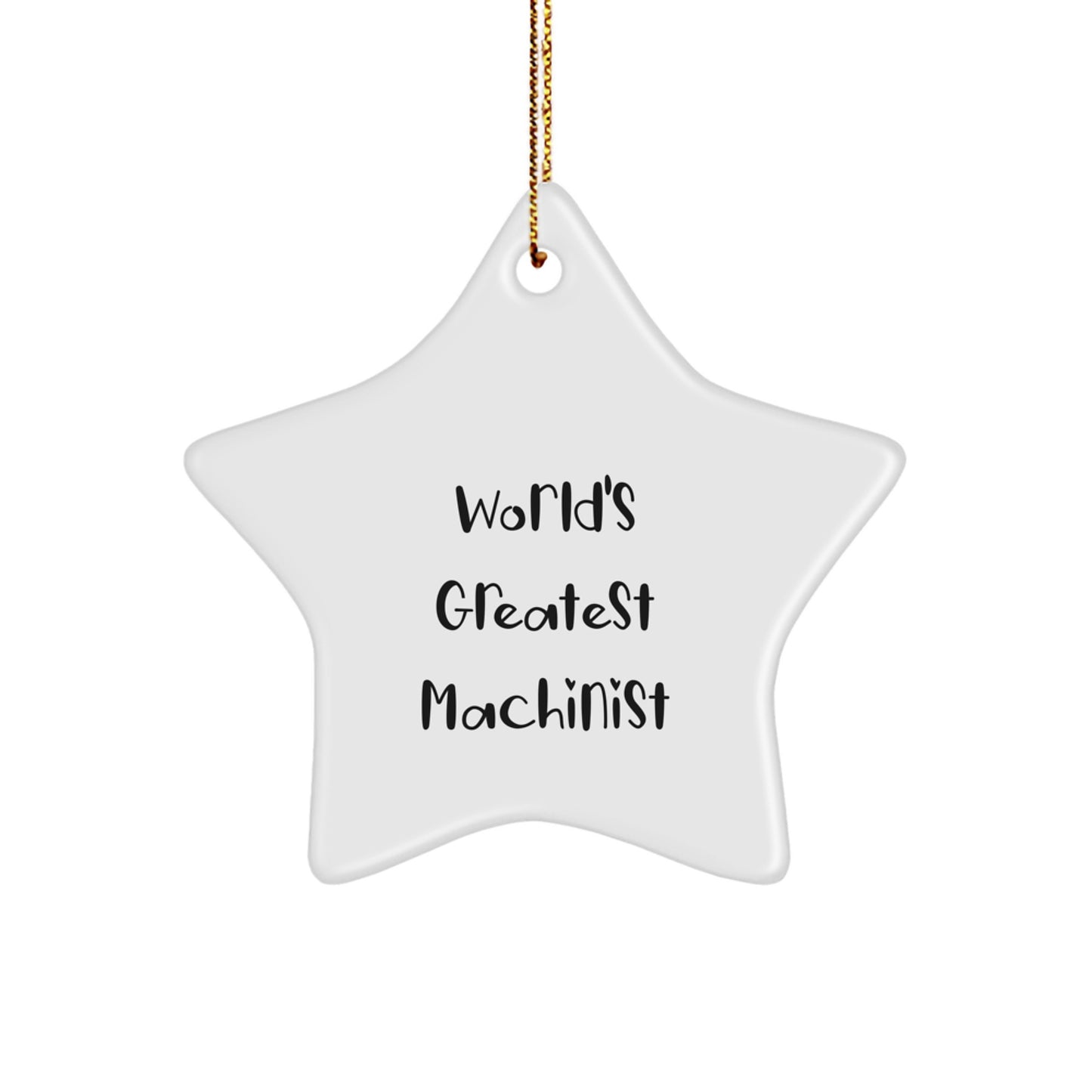 Funny Machinist Gifts for Men, World's Greatest Machinist Christmas Unique Gifts from Men to Machinist Friends - Image 1